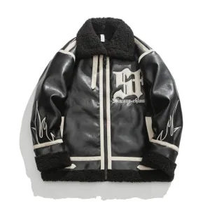 Heating Fur Leather Jacket