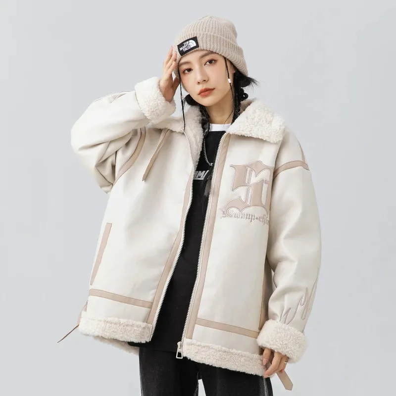 Heating Fur Leather Jacket