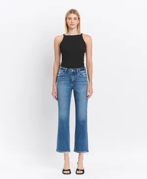 HIGH RISE ANKLE STRAIGHT JEAN