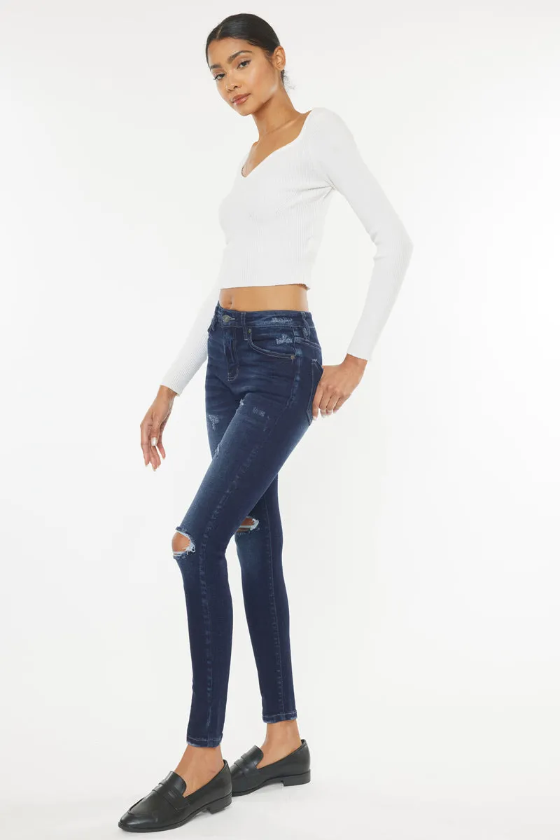Hilarie High Rise Super Skinny Jeans