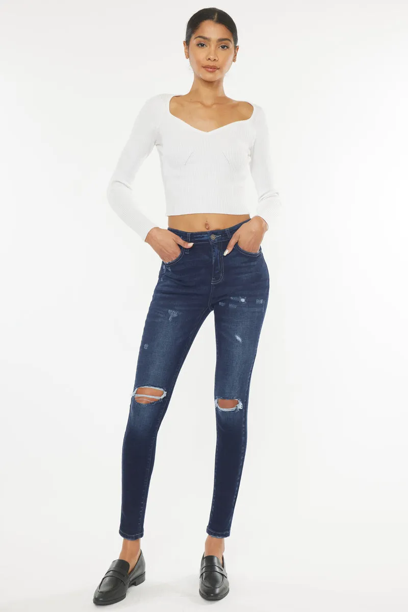 Hilarie High Rise Super Skinny Jeans