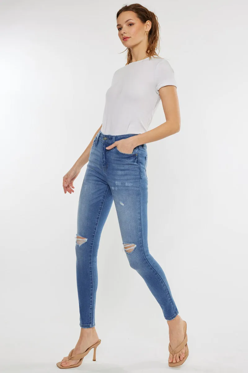 Hilarie High Rise Super Skinny Jeans