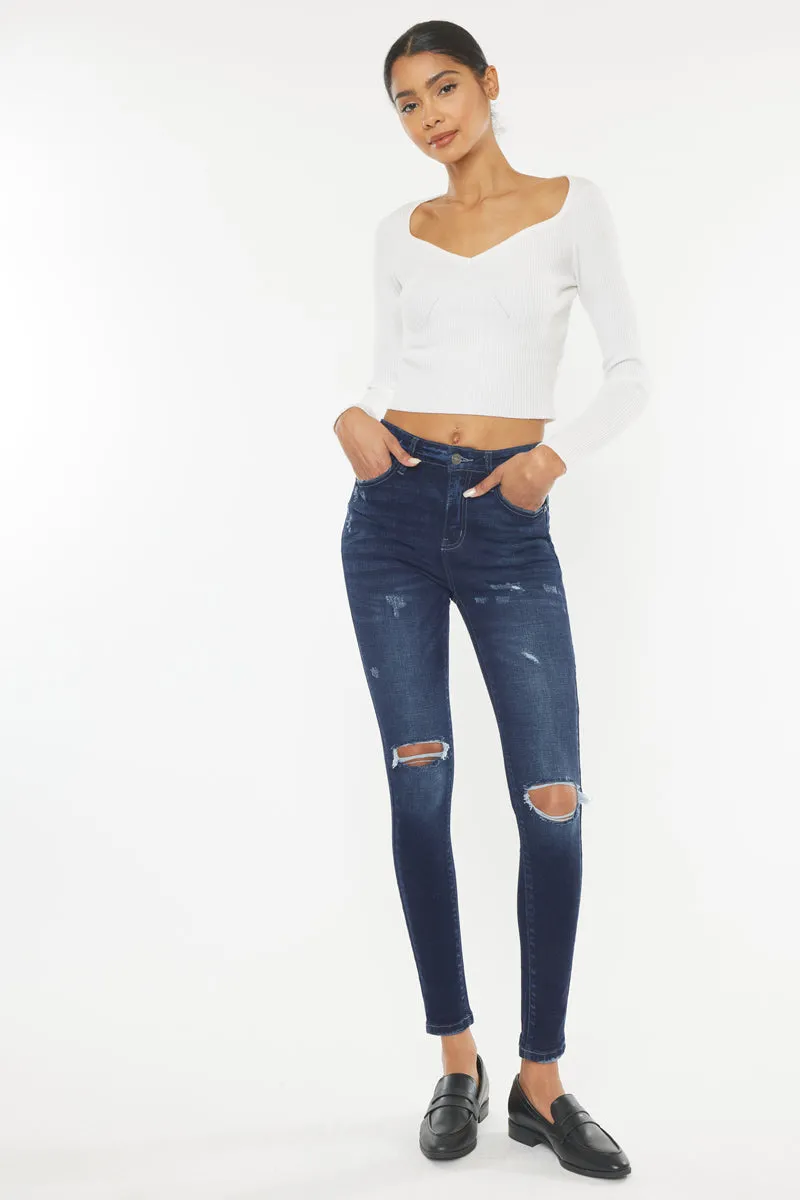 Hilarie High Rise Super Skinny Jeans