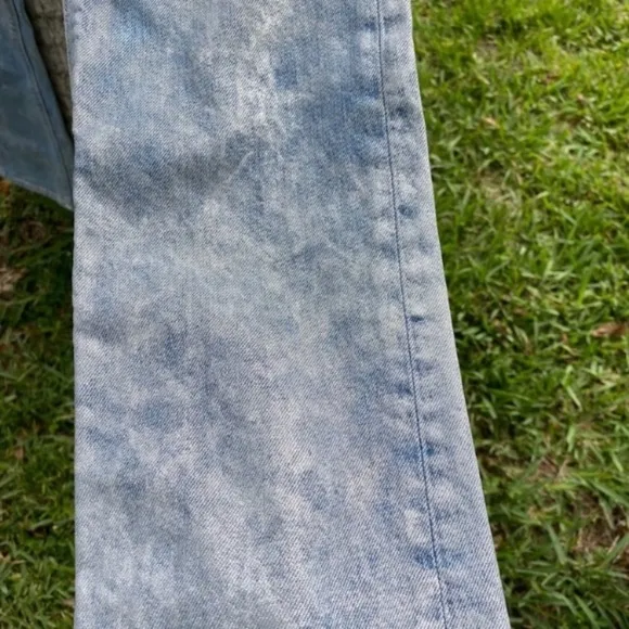 Hudson Jean Light Blue Metallic Jeans