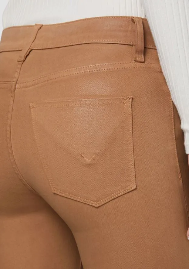 Hudson -  Nico Mid-Rise Super Skinny Ankle Jean - Tobacco