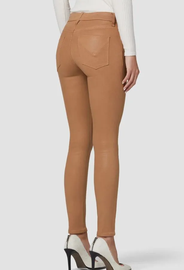Hudson -  Nico Mid-Rise Super Skinny Ankle Jean - Tobacco