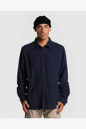 HUFFER LS SHIRT - NAVY