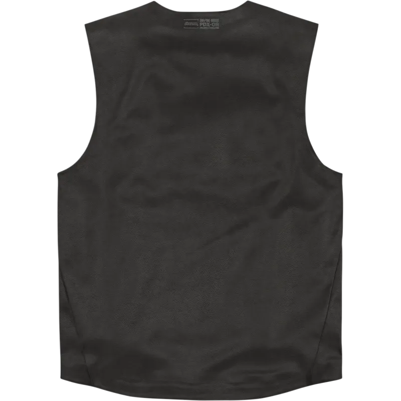 Icon 1000 Backlot Mens Motorcycle Textile Vest - Black