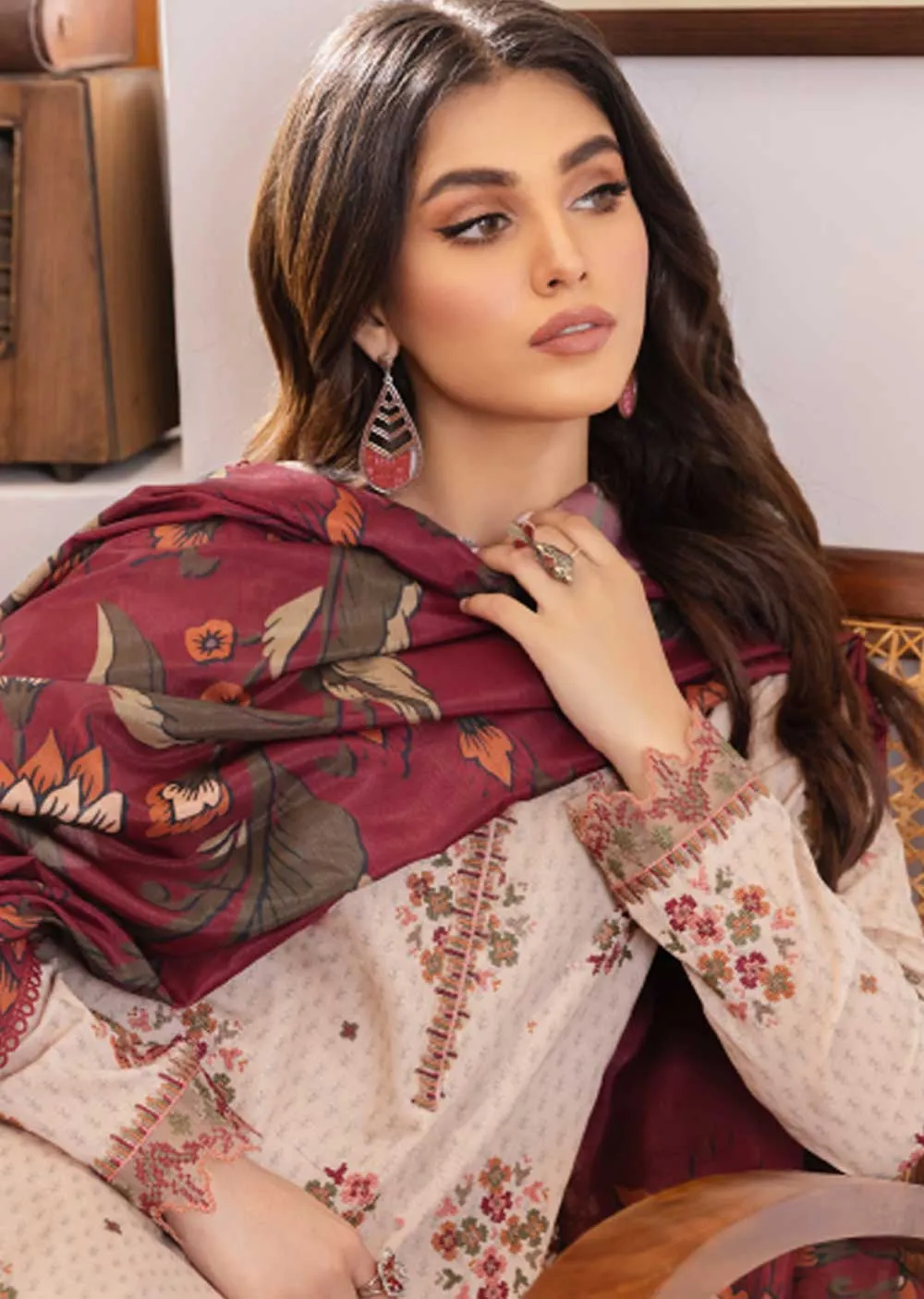 IDL-12 - Unstitched - Dastan Collection by Iznik 2023