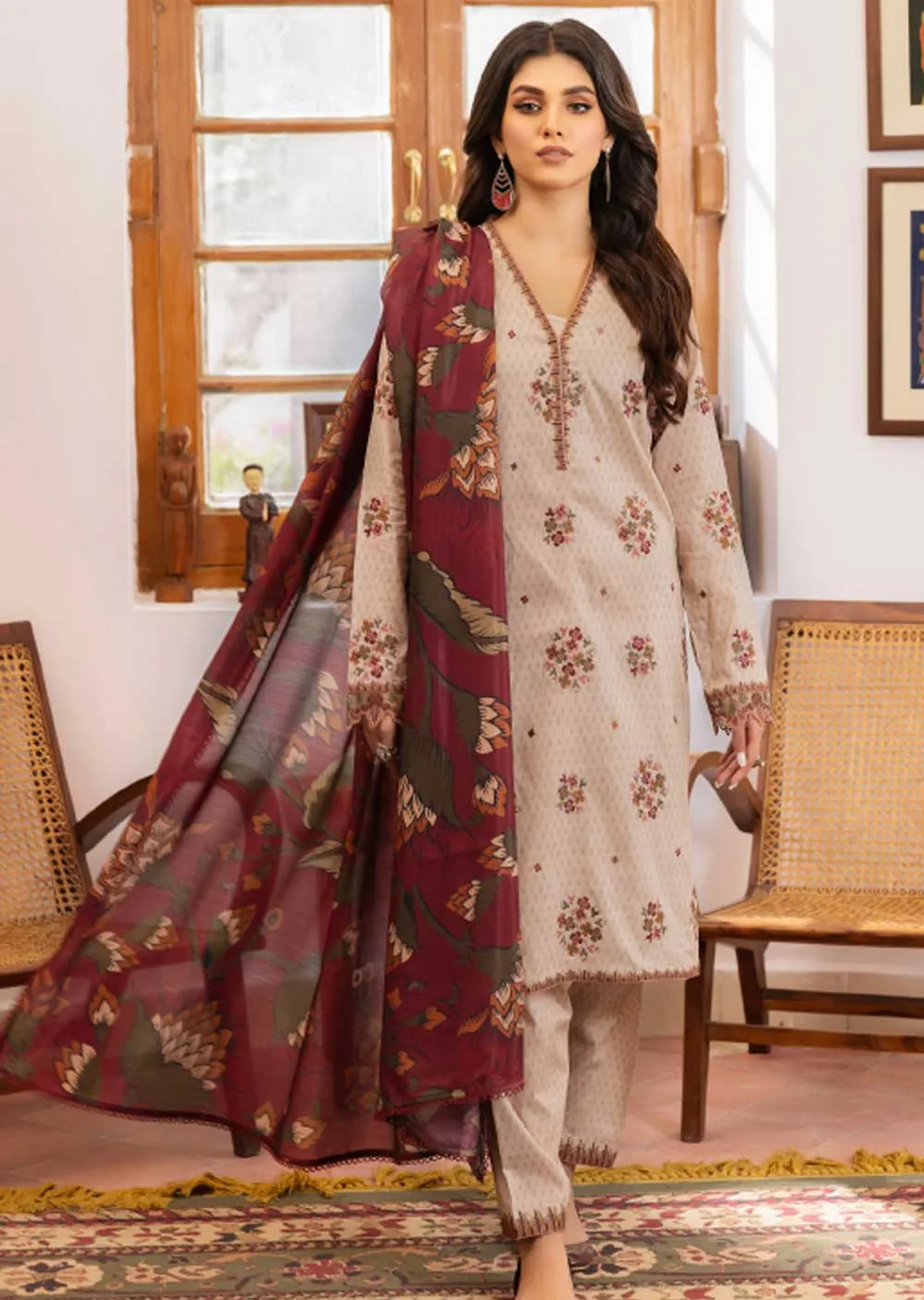 IDL-12 - Unstitched - Dastan Collection by Iznik 2023