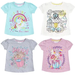 Infant Girls Printed T shirts (2-6 Years) (Pk16) 11C139