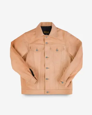 Iron Heart x Simmons Bilt Horsehide Type III Jacket - The Extractor - Natural