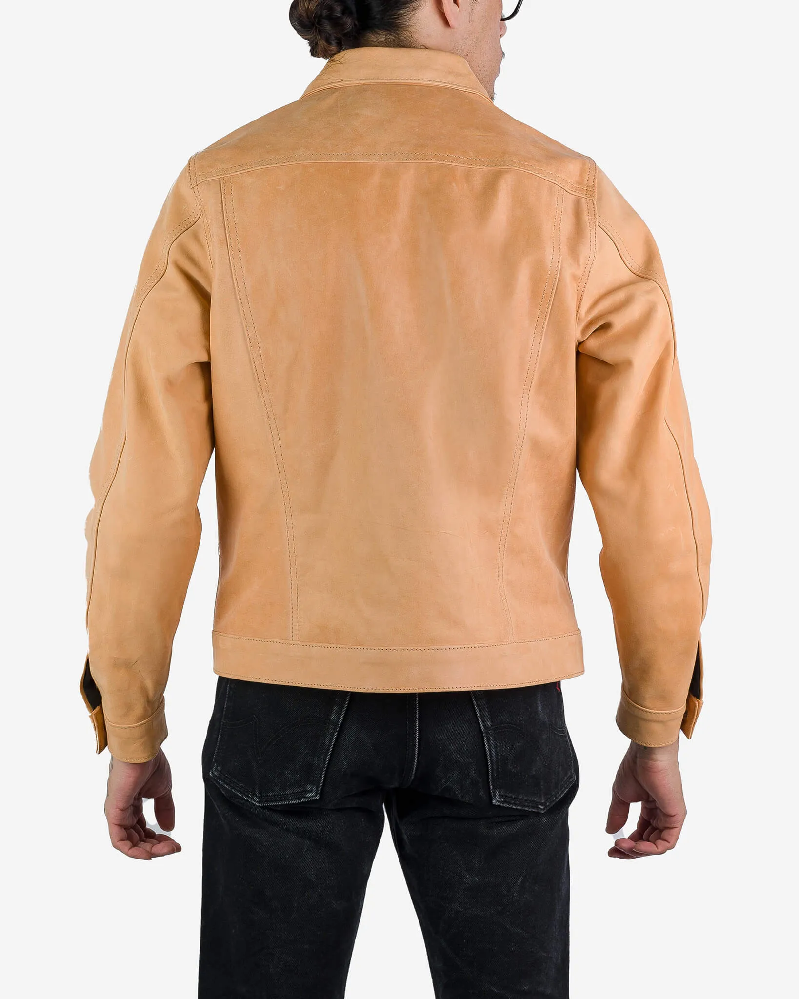 Iron Heart x Simmons Bilt Horsehide Type III Jacket - The Extractor - Natural