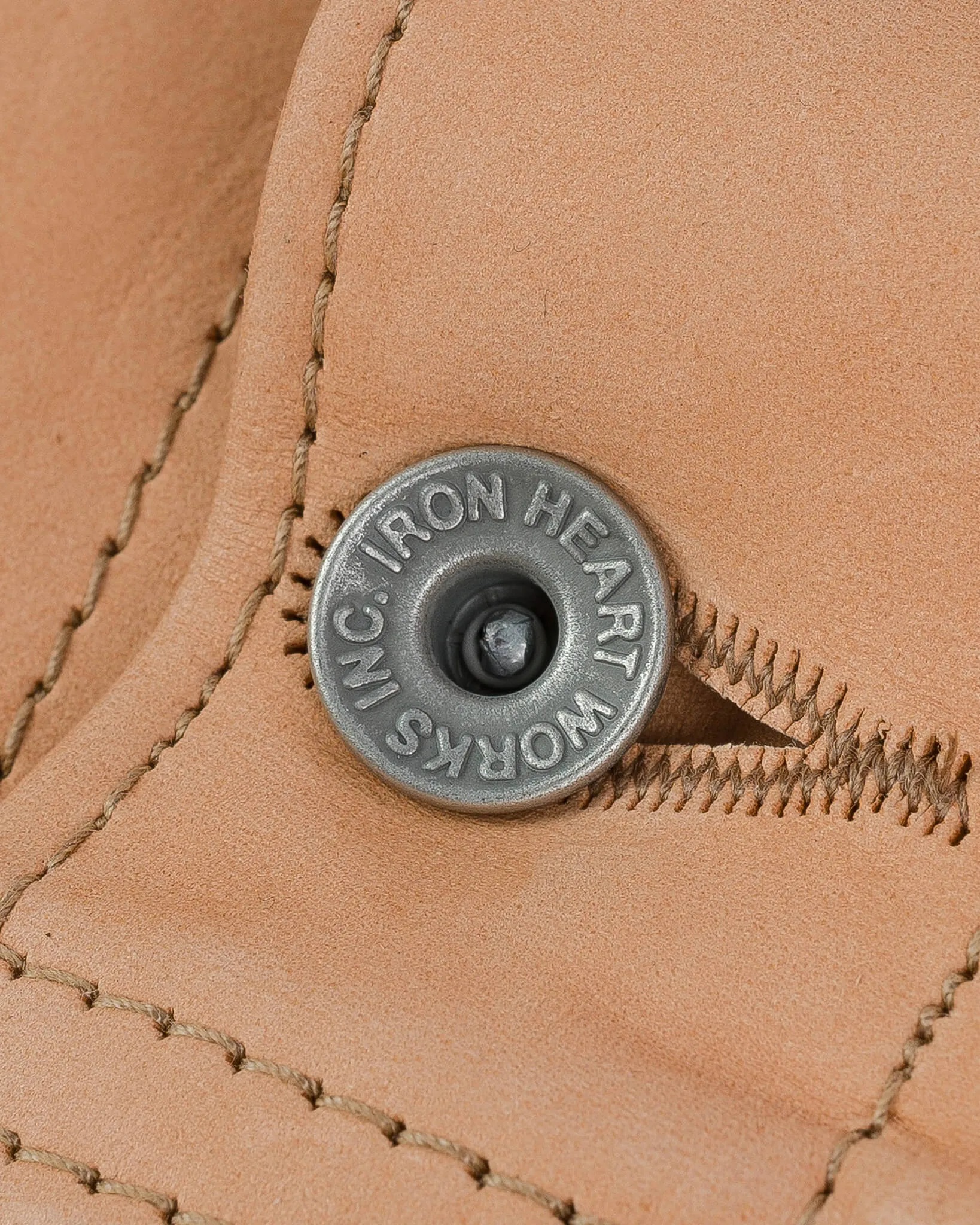 Iron Heart x Simmons Bilt Horsehide Type III Jacket - The Extractor - Natural