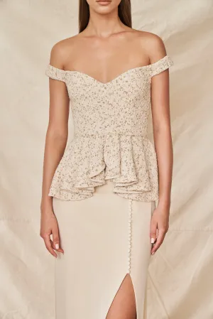 Isabelle Peplum Top