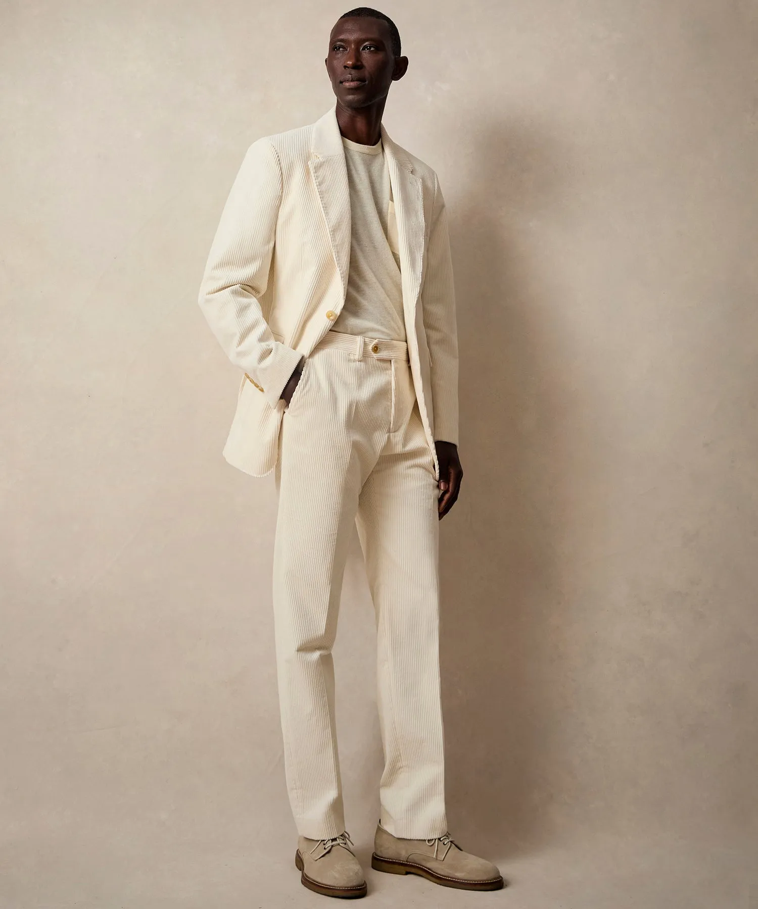 Italian Wide Wale Corduroy Sutton Trouser