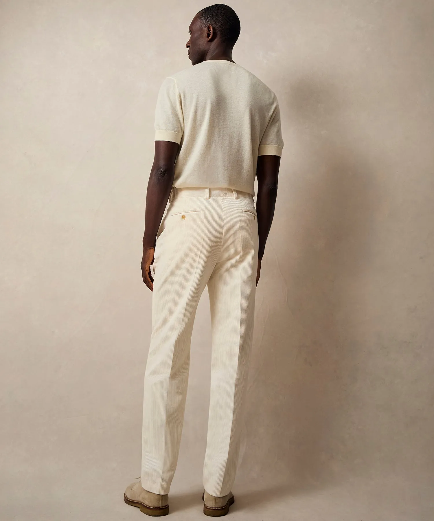 Italian Wide Wale Corduroy Sutton Trouser