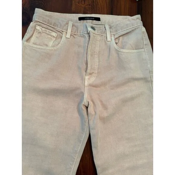 J Brand WYNNE CROP STRAIGHT JEAN high waisted - MEMORY 26