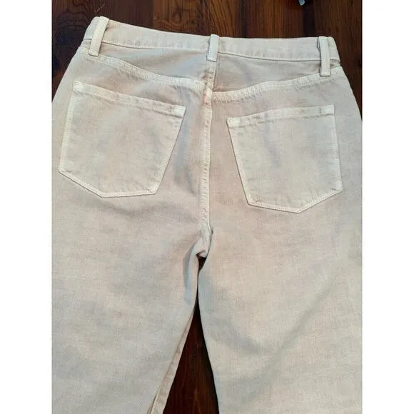 J Brand WYNNE CROP STRAIGHT JEAN high waisted - MEMORY 26