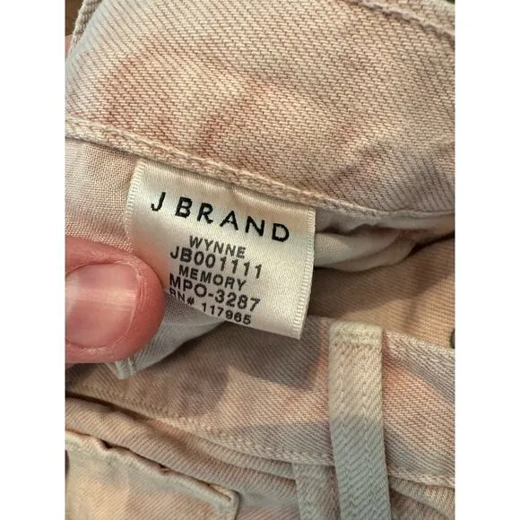 J Brand WYNNE CROP STRAIGHT JEAN high waisted - MEMORY 26