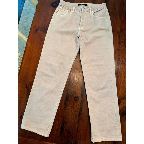 J Brand WYNNE CROP STRAIGHT JEAN high waisted - MEMORY 26