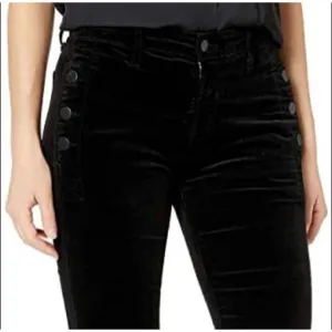J. Brand Zion Velvet Crop Skinny Jeans in Asphalt Size 26