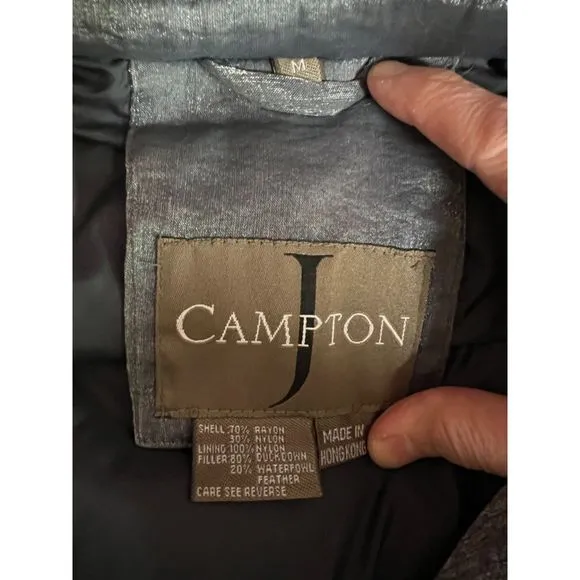 J Campton puffer jacket. EUC. Size M.