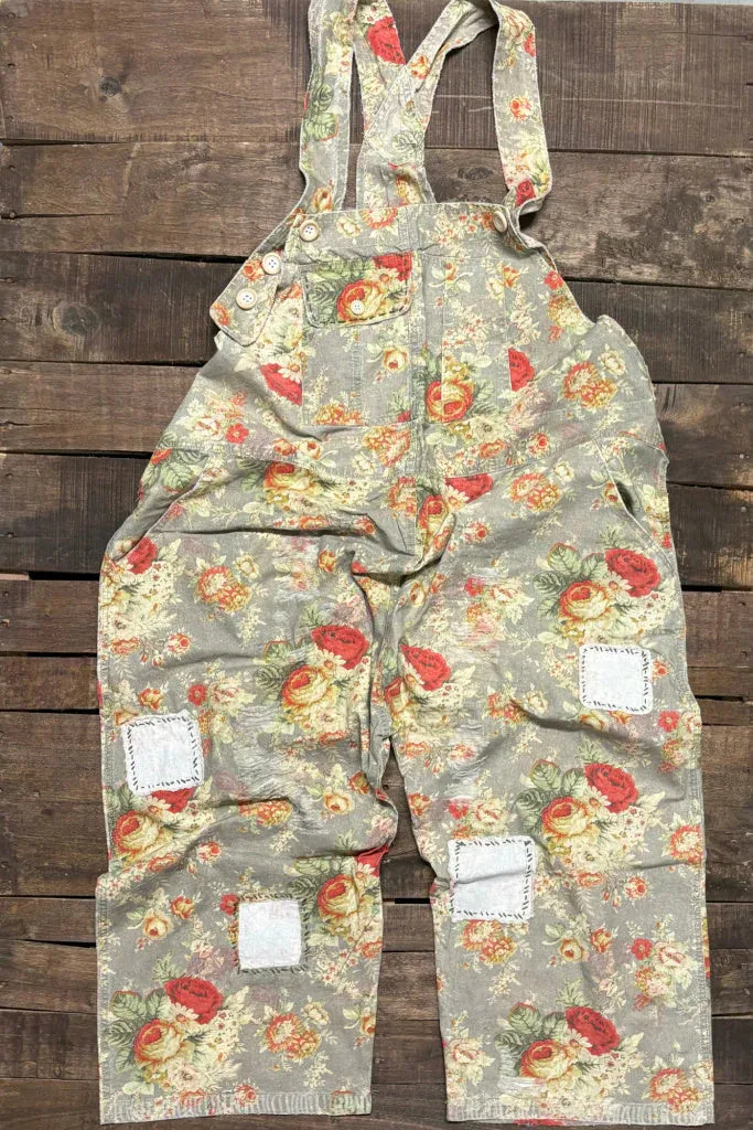 Jaded Gypsy Endless Travels Overalls - Floral Meadow