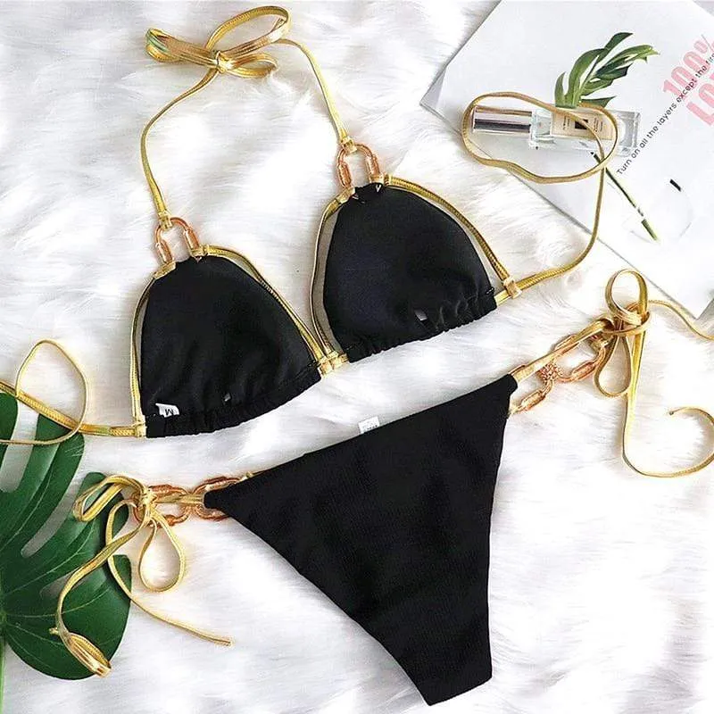 James Golden Bikini