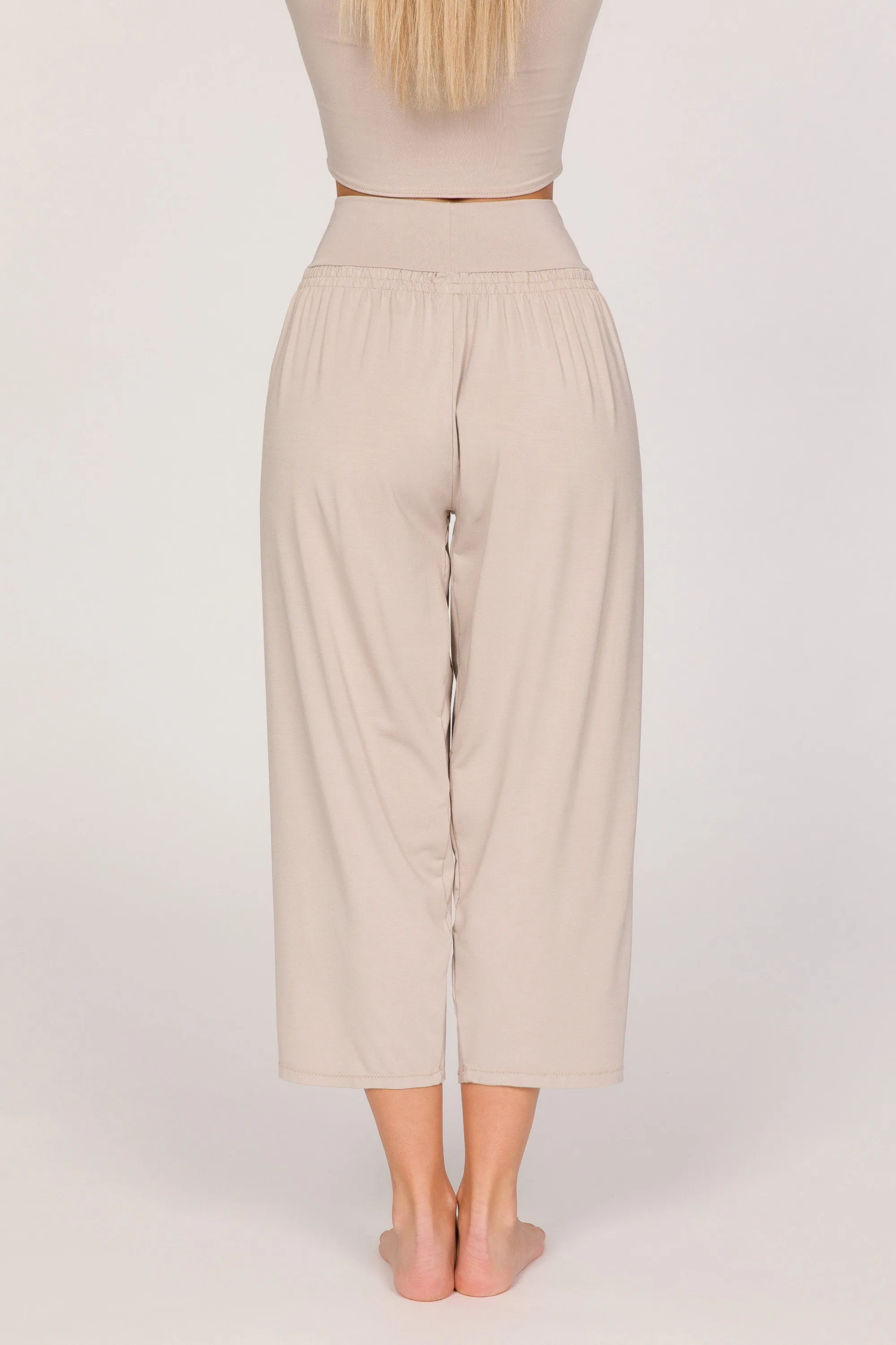 Japanese Harem Pants - High Rise Wide Leg