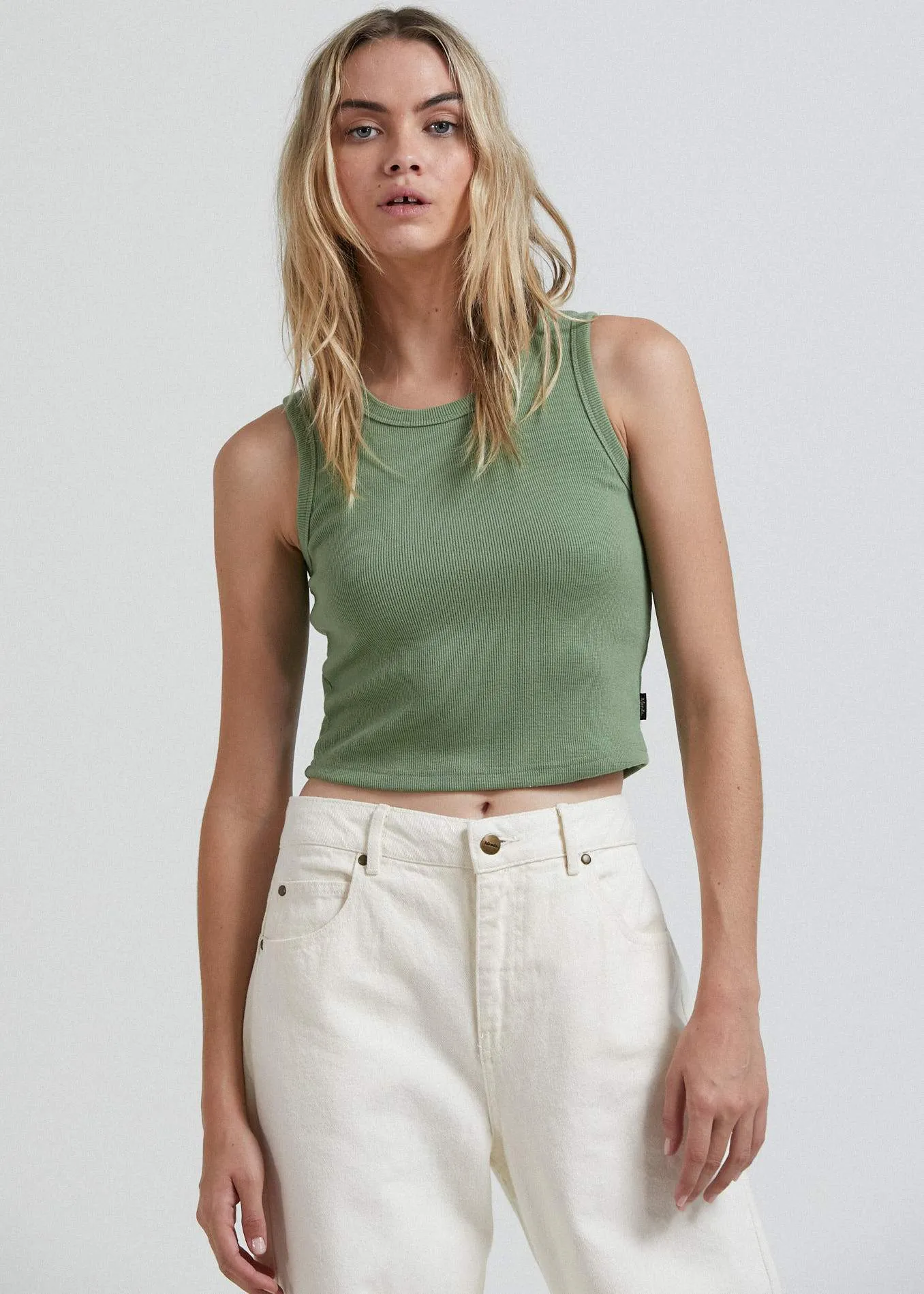 Jasmin  - Hemp Ribbed Tank
