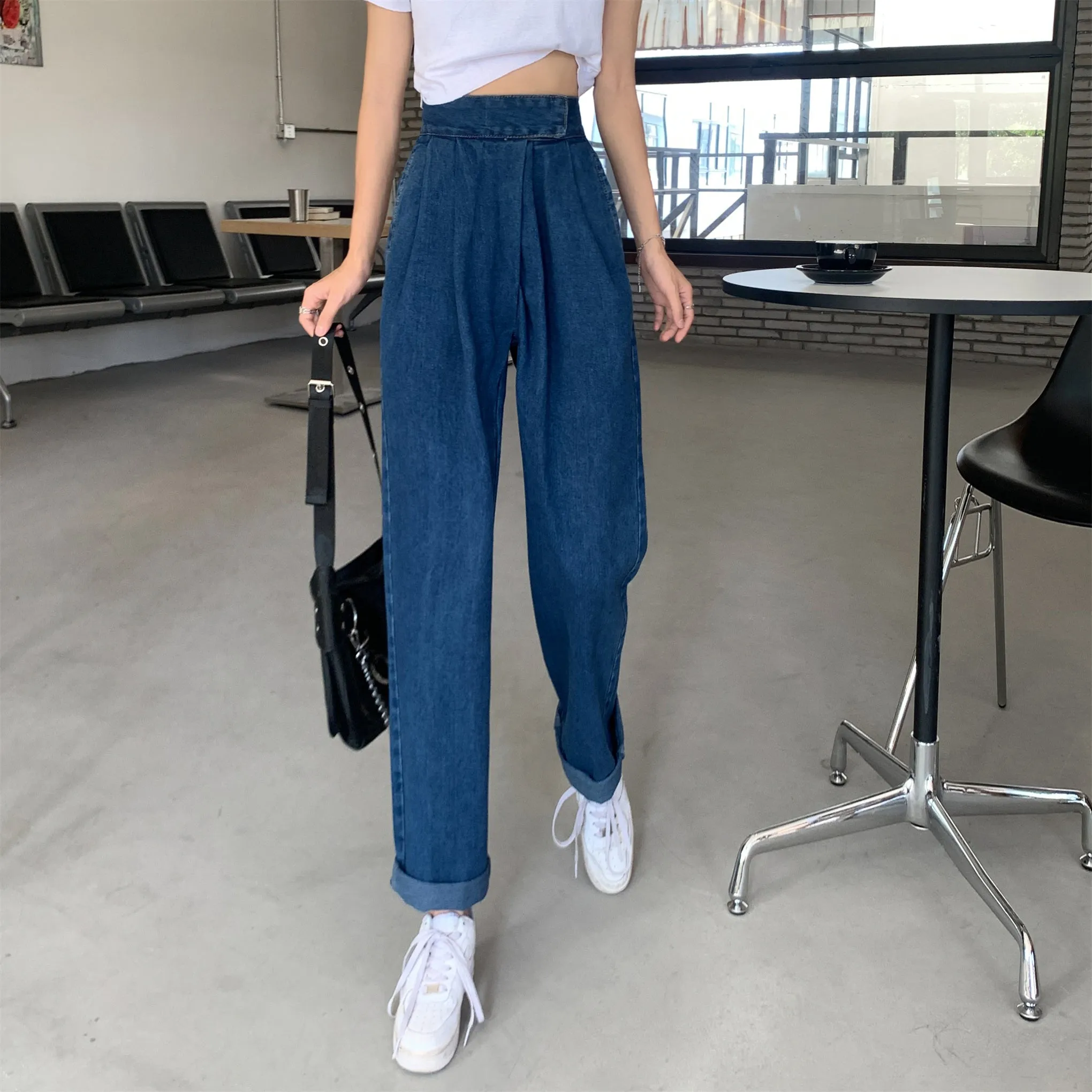 Javin Velcro High Waisted Jeans
