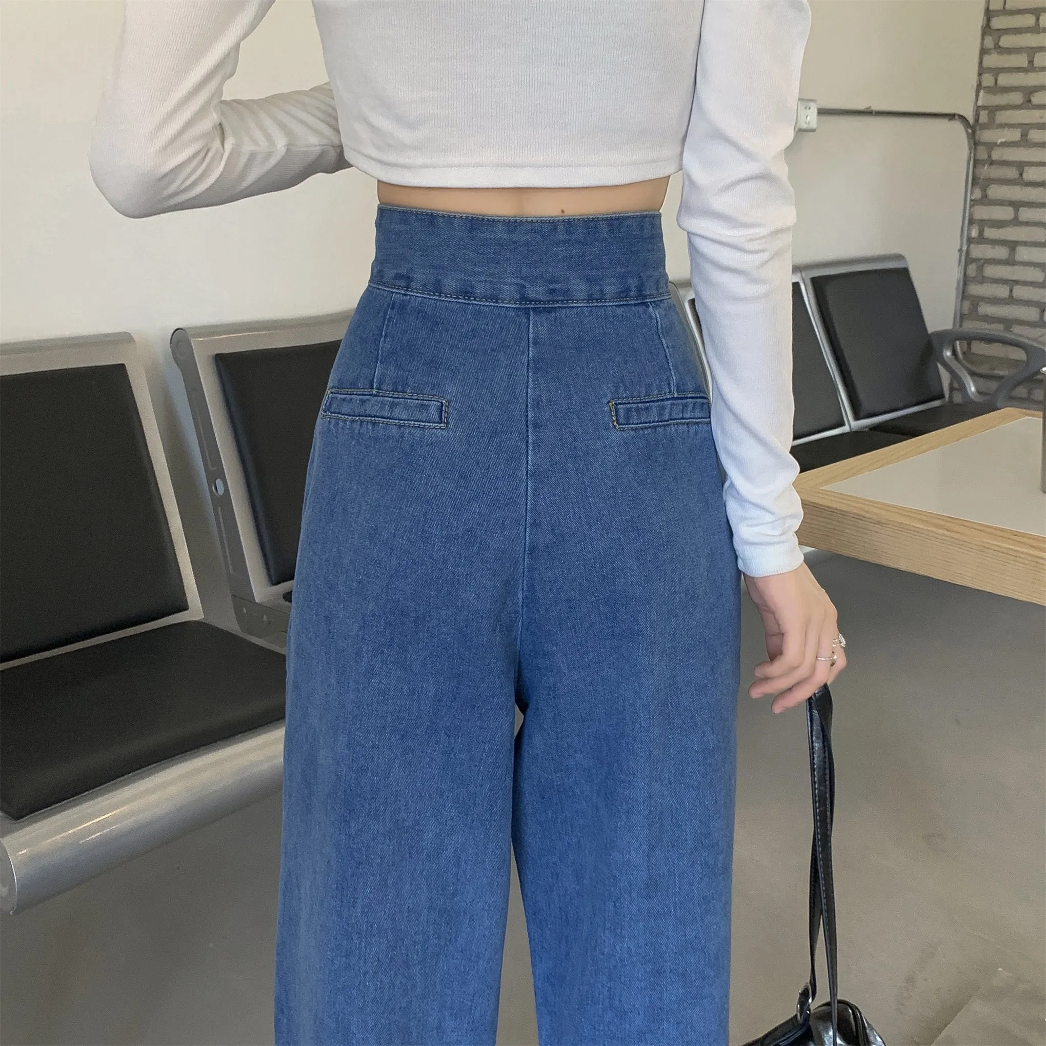 Javin Velcro High Waisted Jeans