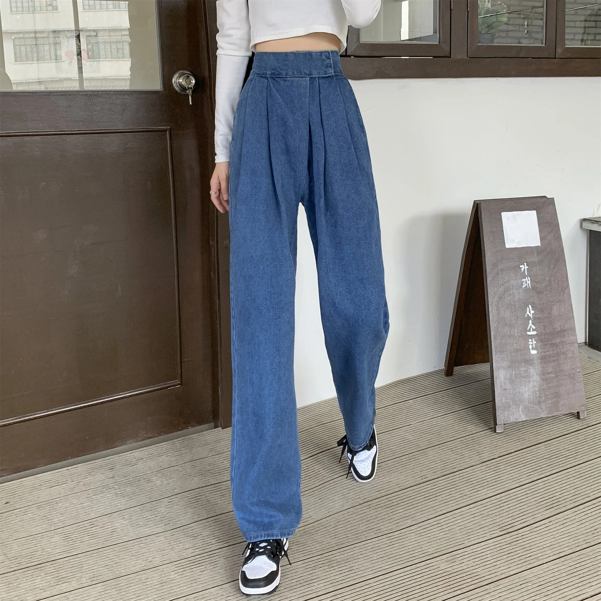 Javin Velcro High Waisted Jeans