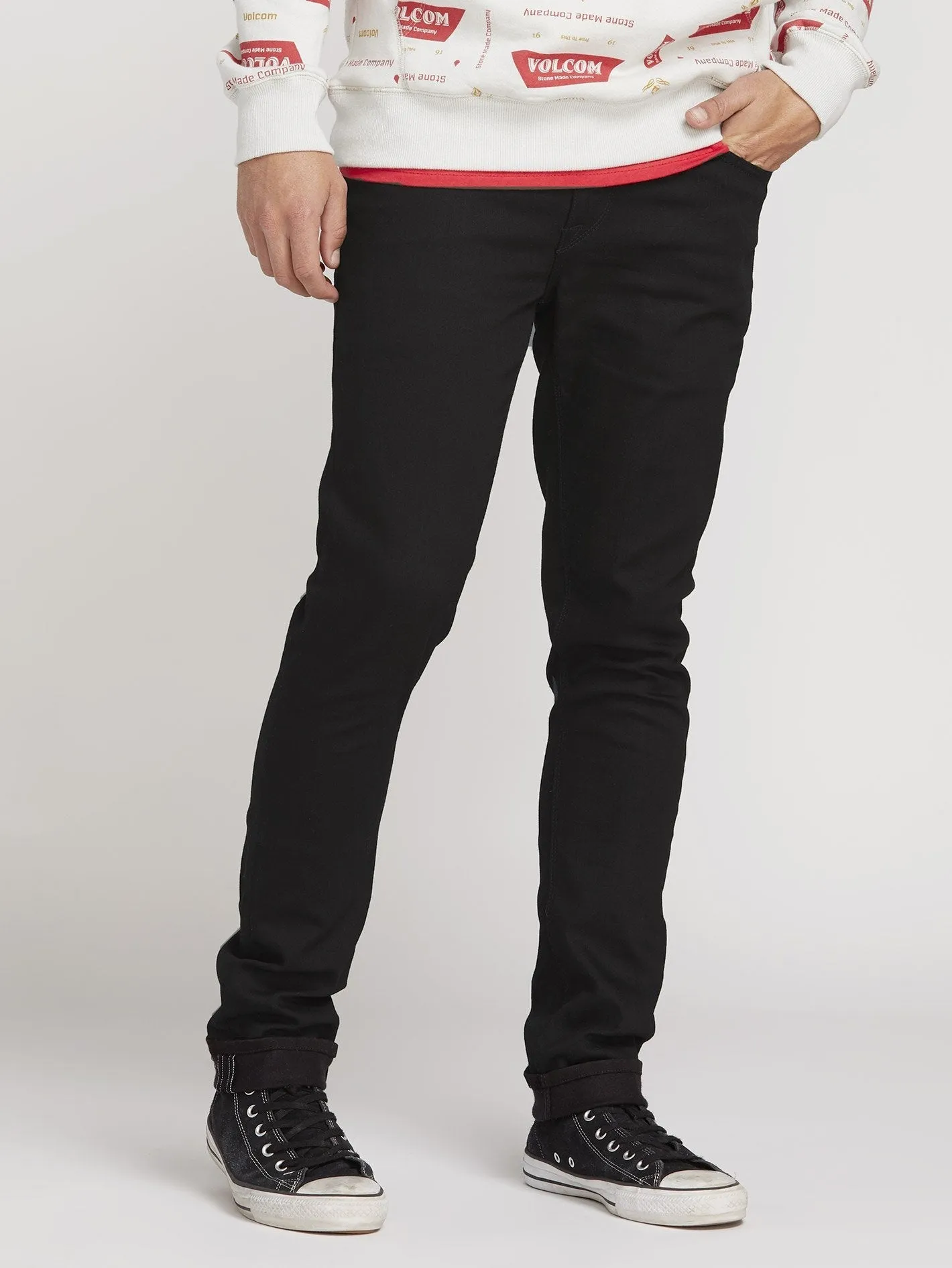 Jean 2X4 - Black On Black