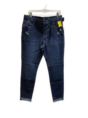 Jeans Skinny By Clothes Mentor In Blue Denim, Size: 18