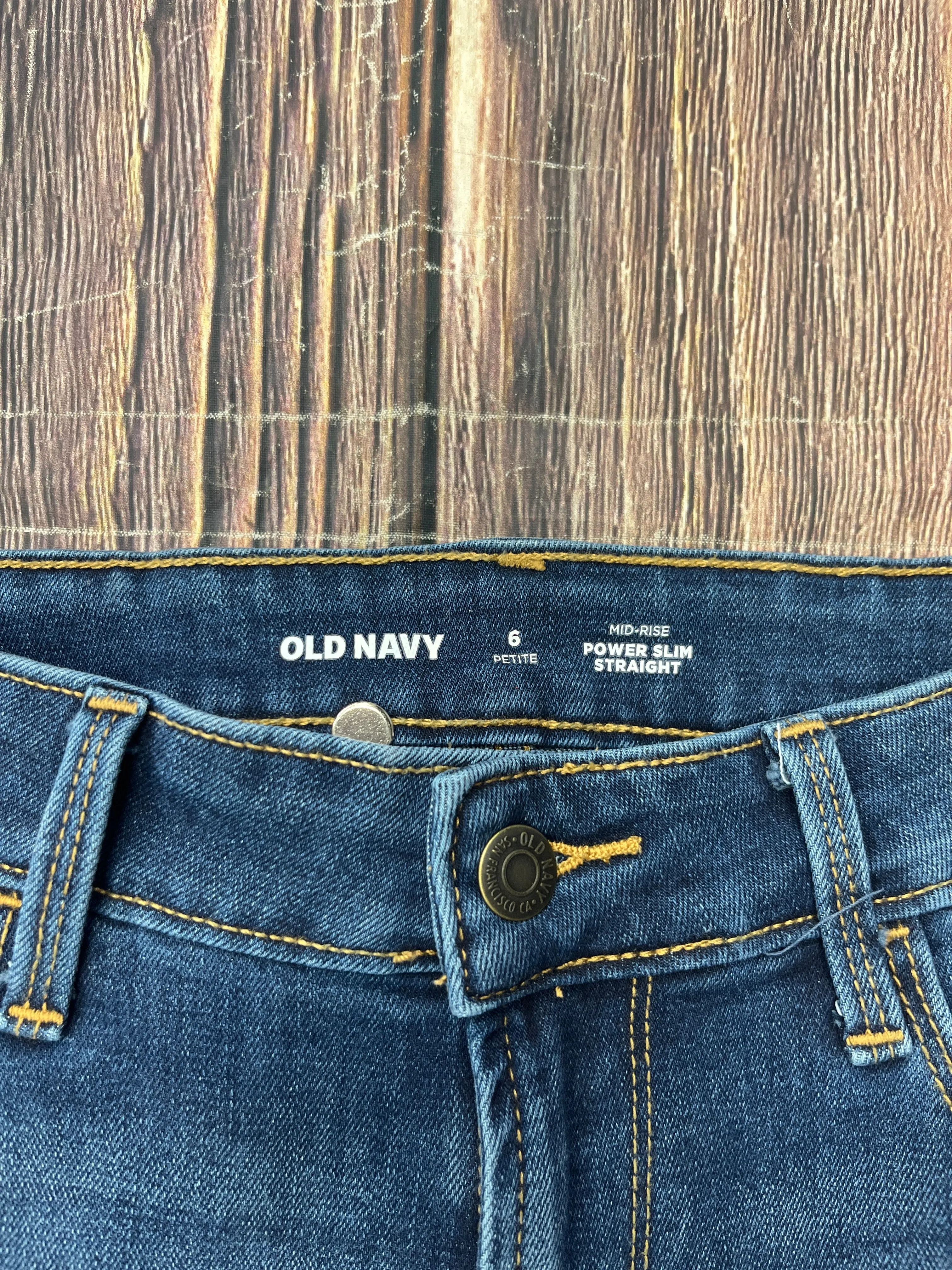 Jeans Skinny By Old Navy In Blue Denim, Size: 6p