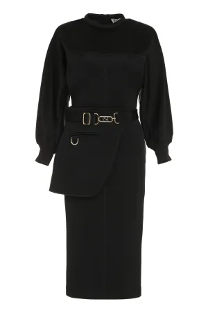 Jersey sheath dress