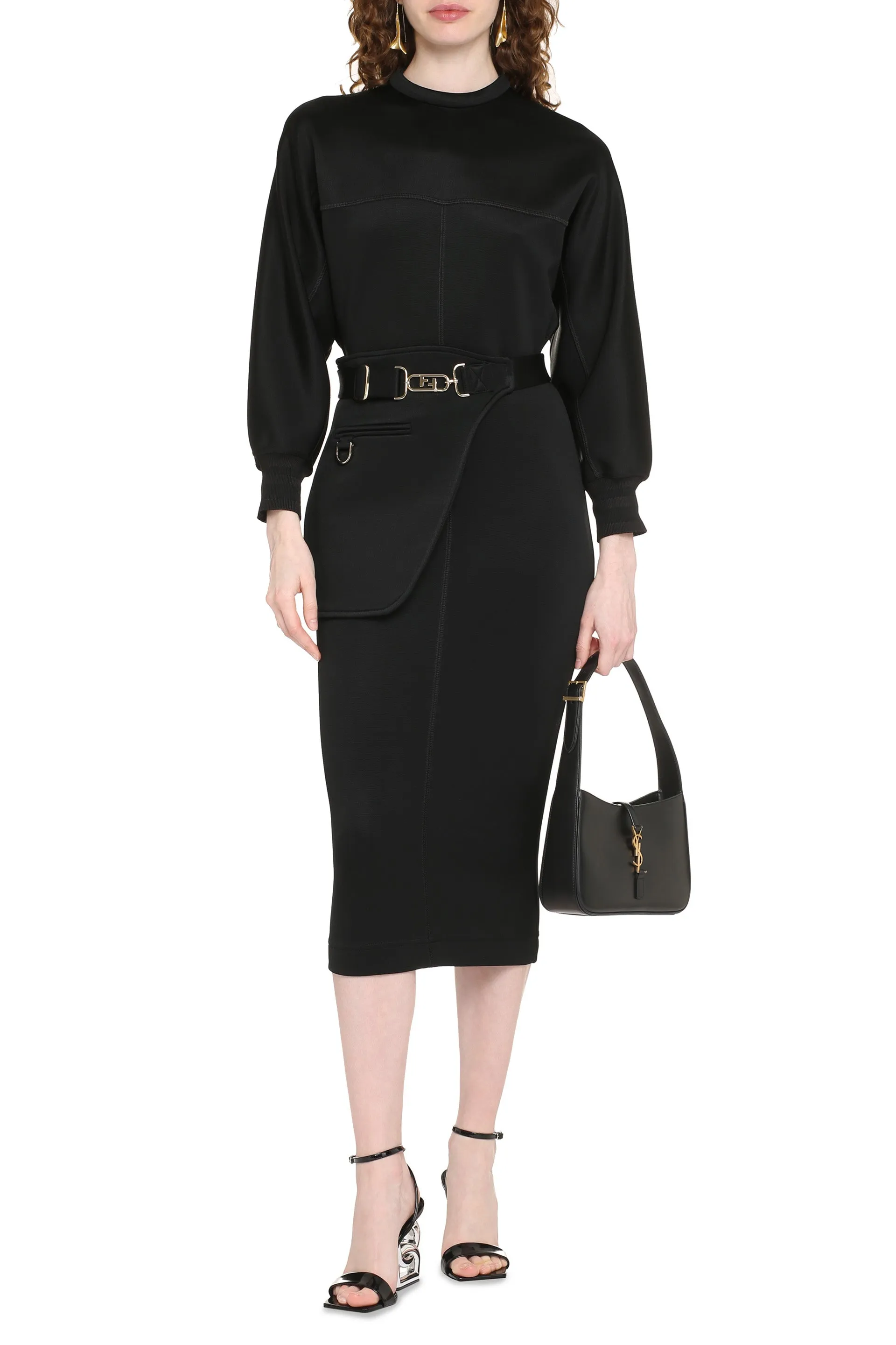 Jersey sheath dress