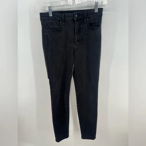 Joe’s Jeans Black High Rise Skinny Denim Jeans Size 25