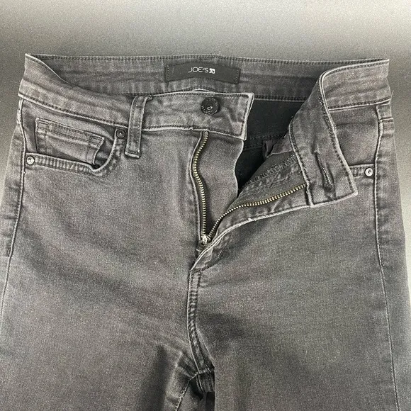 Joe’s Jeans Black High Rise Skinny Denim Jeans Size 25