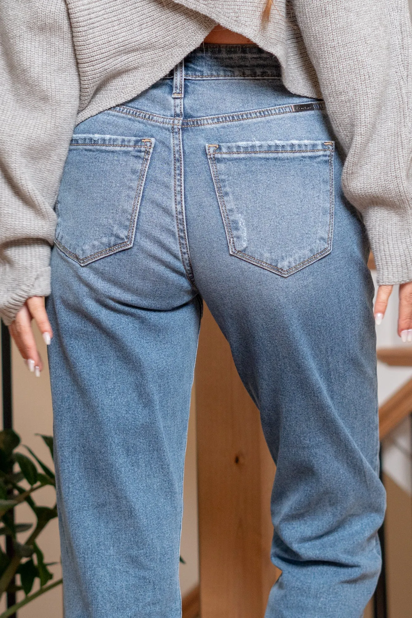 Jordana High Rise True Straight