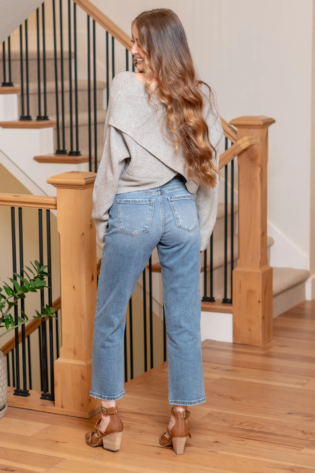 Jordana High Rise True Straight