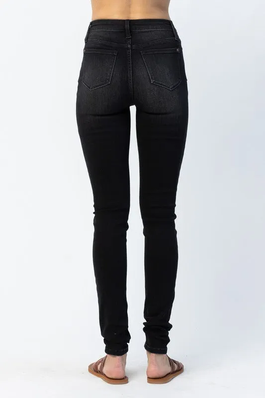 Judy Blue Back In Black Skinny Jeans