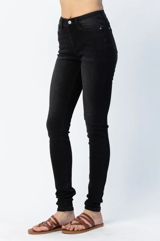 Judy Blue Back In Black Skinny Jeans