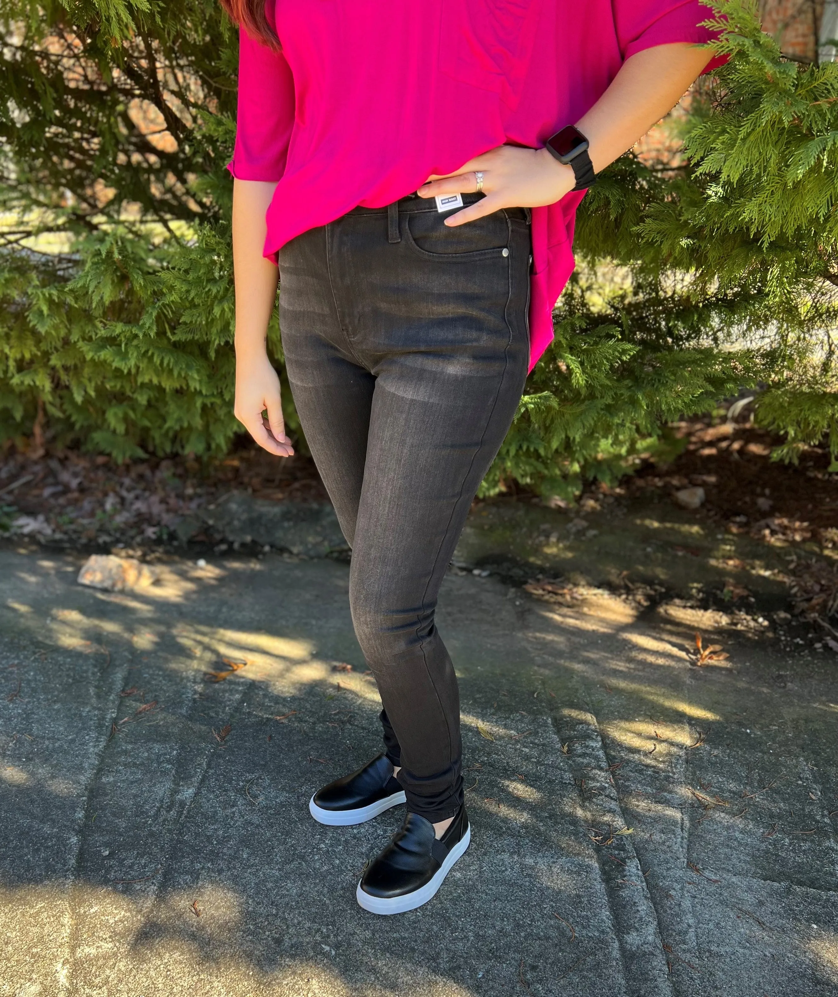 Judy Blue Back In Black Skinny Jeans