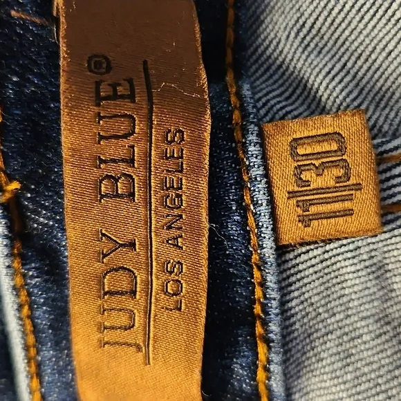 Judy Blue Wide Leg High Waist Cropped Jeans Womans 11/30