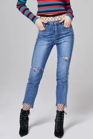 Julia Distressed Jeans