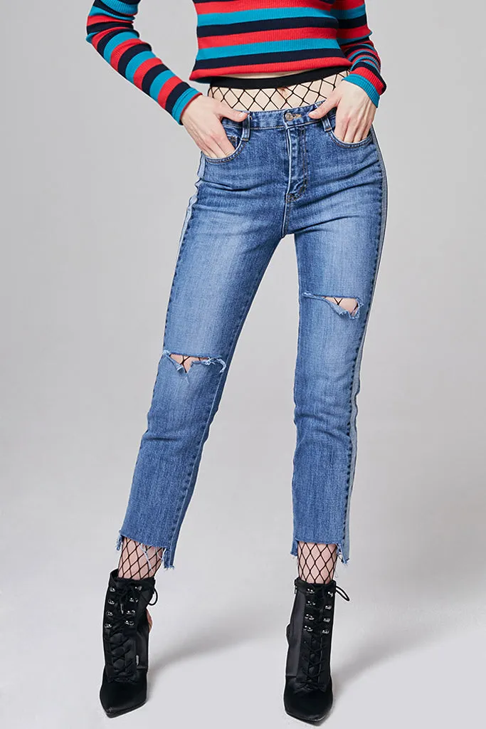 Julia Distressed Jeans
