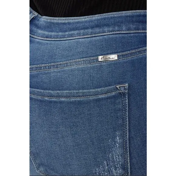 KanCan Bellatrix High Rise Ankle Skinny Denim Jeans Womens Plus Size 18W New